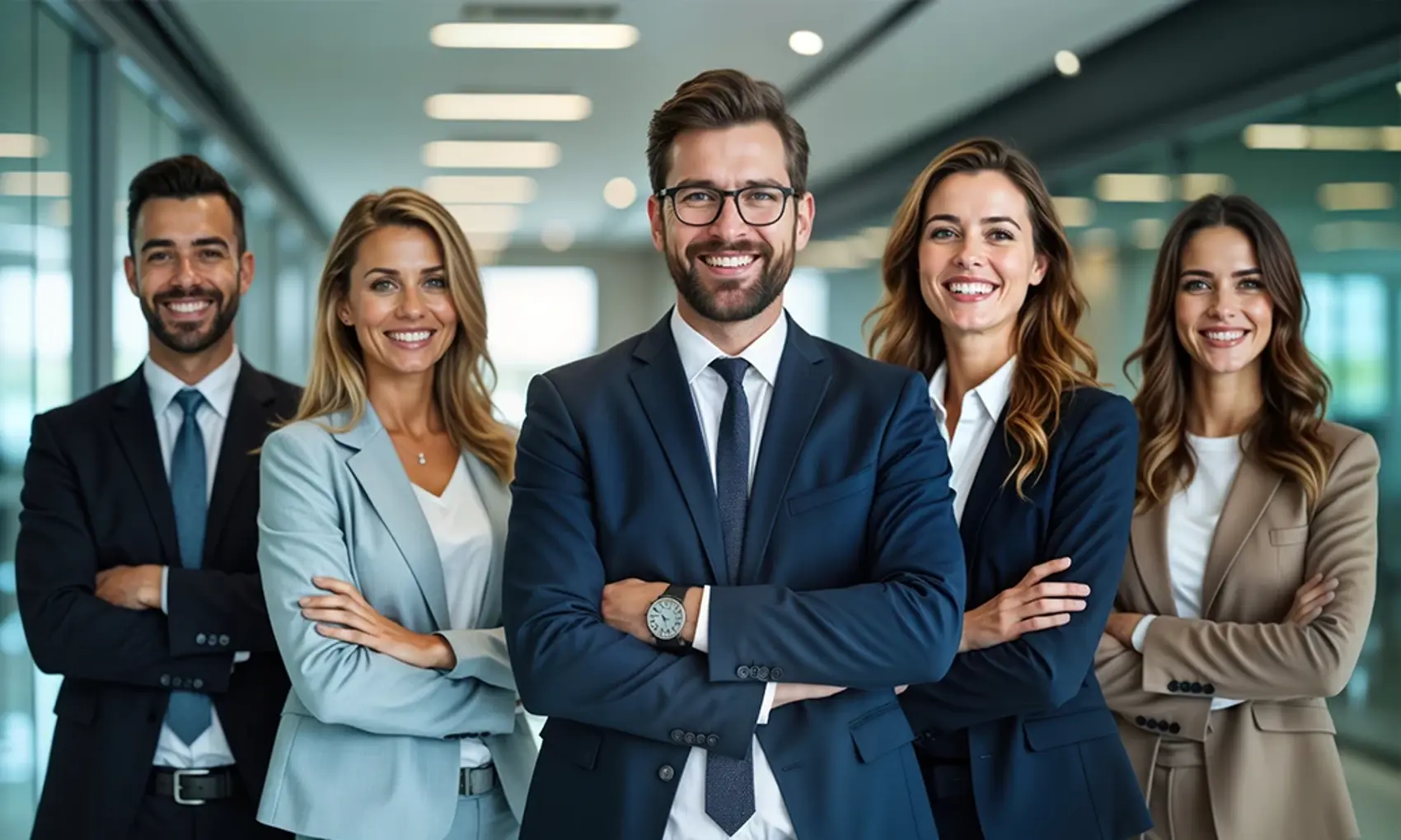 A team of corporate members