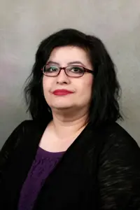 Lorraine Acuña looking confident