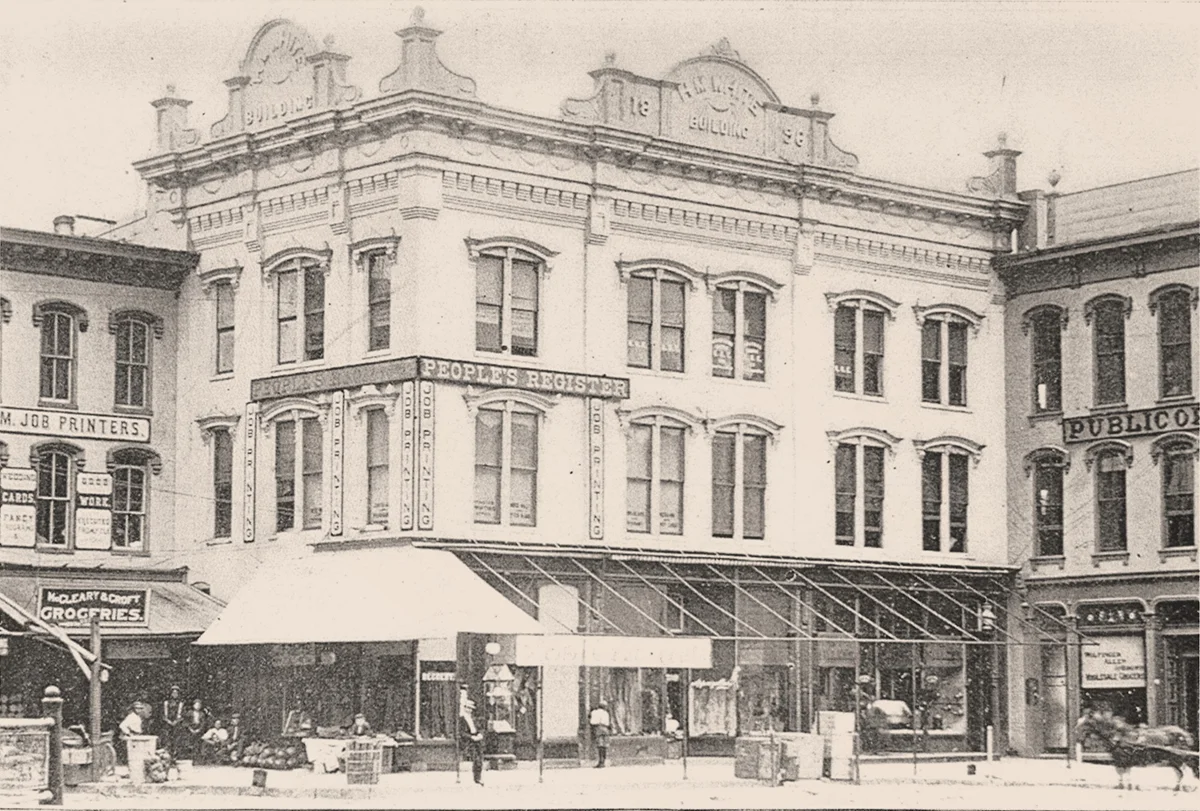 Historic image of Harrisburg