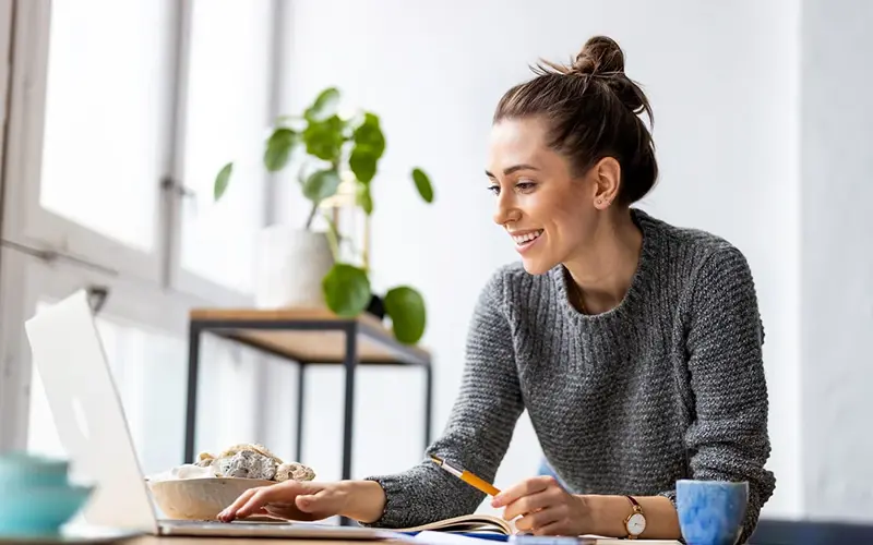 Man and woman getting married